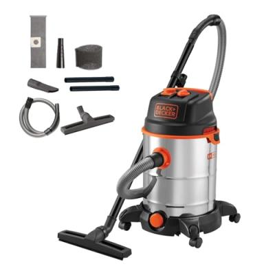 BLACK & DECKER Black+Decker BXVC30XTDE Aspirateur Solides et Liquides (1600 W, 30 l)