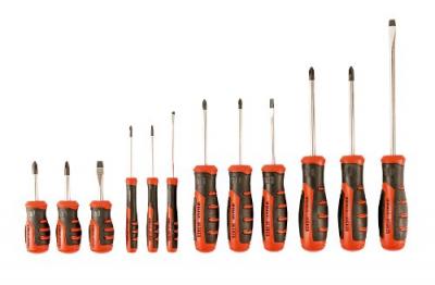 BLACK+DECKER Black + Decker BDHT0-66451 Lot de 12 tournevis