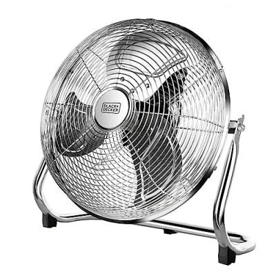 BLACK & DECKER Ventilateur de sol Black+Decker BXEFF120E 120 W Gris