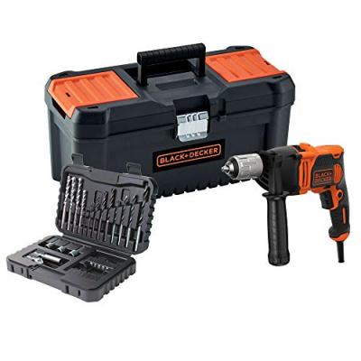 BLACK+DECKER Perceuse &agrave; percussion  BEH850KA32-QS 850W