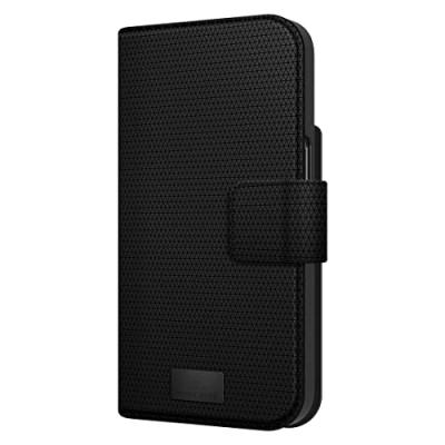 BLACK ROCK Etui portefeuille 2 en 1 pour Apple iPhone 13, noir - Neuf