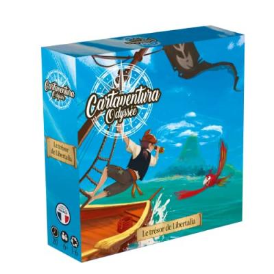 BLACKROCK GAMES Jeu de strat&eacute;gie  Cartaventura Odysee Libertalia