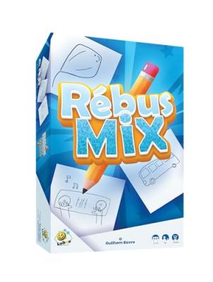 LUBEE Jeu dambiance - BLACKROCK - Rebus Mix - 8 ans+ - Enfant - Jeu de r&eacute;bus collaboratif