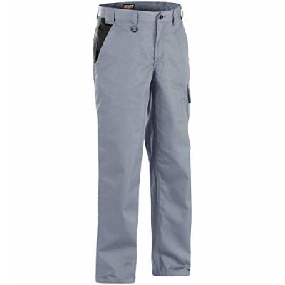 BLAKLADER  14041800 Pantalons pour l'industrie, Gris/noir, taille C48