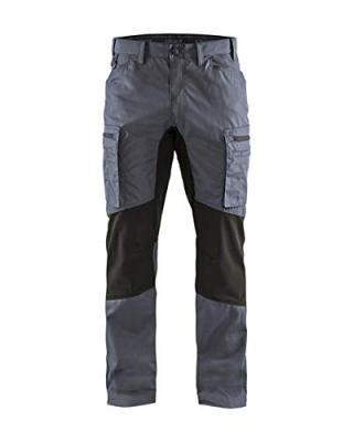 BLAKLADER  14591845 Service Pantalon Stretch, Gris/noir, taille C44