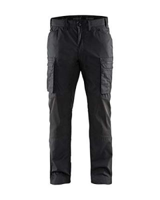 BLAKLADER  14591845 Service Pantalon Stretch, Noir, taille C54
