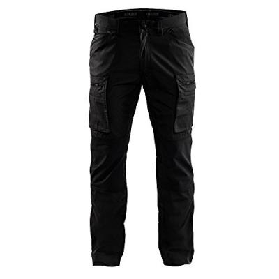 BLÅKLÄDER Blaklader 14591845 Service Pantalon Stretch, Noir, taille C56