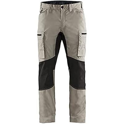 Blaklader 14591845 Service Pantalon Stretch, Pierre/Noir, taille C58