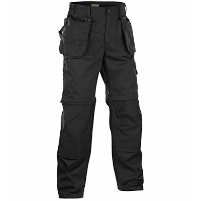 BLAKLADER  15381860 Pantalons &agrave; fermeture &eacute;clair, Noir, taille C58