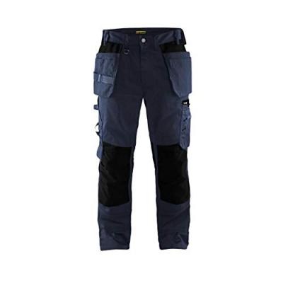 BLAKLADER  15551860 Pantalon d'artisan, Marine noire/Noir, taille C50