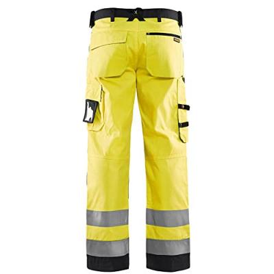 BLAKLADER Pantalon Haute Visibilit&eacute; Jaune Fluorescent/noir Taille 52