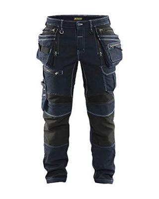 Pantalon De Travail Artisan Stretch Gris Fonc&eacute;/noir Taille 40c