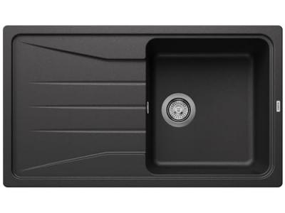 BLANCO  Sona 5 S 519671 &Eacute;vier de Cuisine R&eacute;versible en Silgranit PuraDur Anthracite 1 Pi&egrave;ce