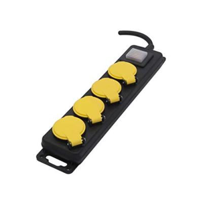 CHACON  Bloc multiprise &eacute;tanche 4x16A avec Interrupteur - 3m