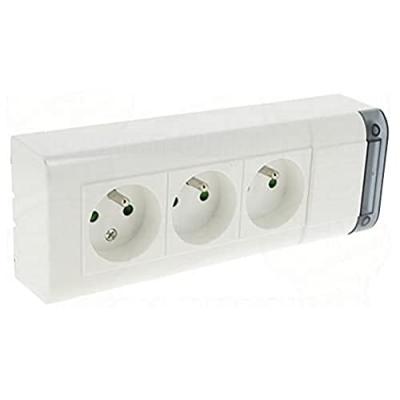 LEGRAND  Multiprise 3 prises secteur 10/16 A &agrave; int&eacute;grer