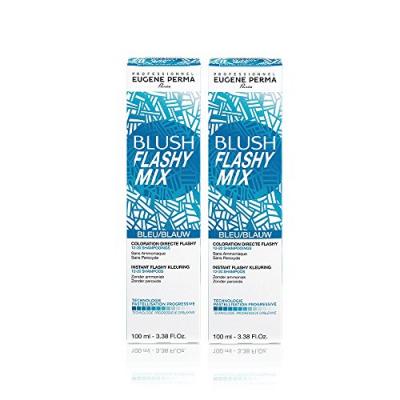 EUGENE PERMA Coloration directe flashy sans ammoniaque, bleu, 100ml, eug&egrave;ne perma,