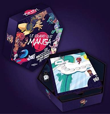 HACHETTE HEROES Jeu BEM'S LE GRAND QUIZ MANGA - - - Jeu de soci&eacute;t&eacute;
