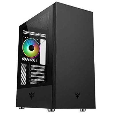 ITEK Boitier moyen tour atx  compatible vertibra s210 rgb avec panneau