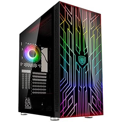 KOLINK Bo&icirc;tier Moyen Tour E-ATX Unity Nexus RGB avec Panneau Vitr&eacute;, Noir