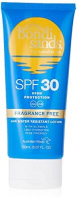 BONDI SANDS SPF30+ water resistant 4hrs coconut beach sunscreen lotion 150 ml