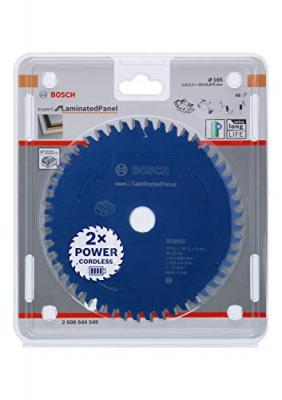 BOSCH  Expert 165x20x1.8/1.2x48d Cl Laminated Pressed Wood Disc Bleu