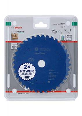 BOSCH  Expert 165x20x1.5/1x36d Cl Wood Circular Disc Bleu