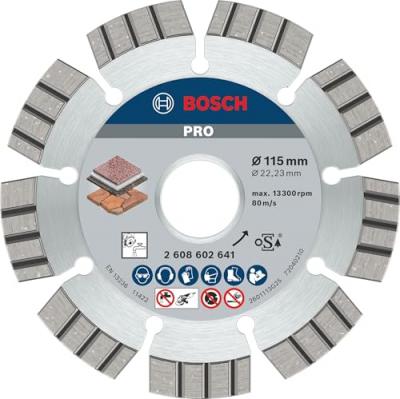 BOSCH  - 2608602641 Disque &agrave; tron&ccedil;onner diamant&eacute; Best for Stone