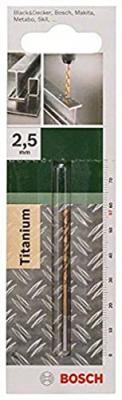 BOSCH Forets &agrave; m&eacute;taux HSS-TIN 2.5x30x57mm H&eacute;lice118