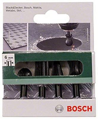 BOSCH Assortiment de 4 limes rotatives 13 x56mm  2609255303 C96845