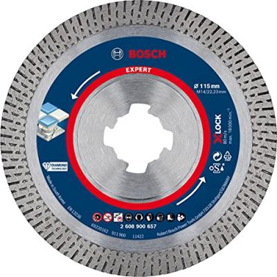 BOSCH  X-lock Expert Hard Ceramic 115x1.4x10 Mm Diamond Cut Disc Argent&eacute;