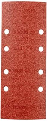 BOSCH  2607017100 Set De 25 Abrasifs Pour Ponceuse Vibrante 93 X 230 Grain 120 Perfor&eacute;s