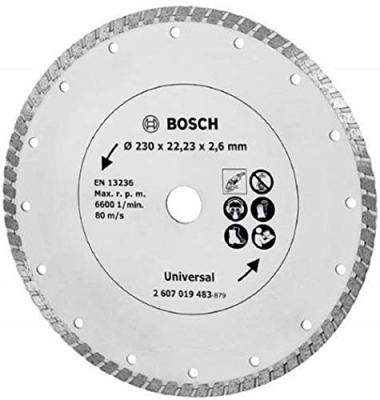 BOSCH  Accessories 2607019483 Disque diamant pour Meuleuse Turbo 230 mm