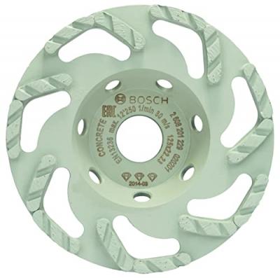 BOSCH  - Meule assiette diamant&eacute;e Best for Concrete D. 125 x 22,23 mm