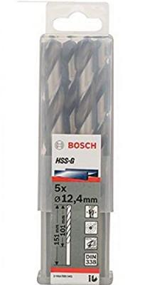 BOSCH ACCESSORIES Forets &agrave; M&eacute;taux Hss-G Standard, Din 338 (12,4 X 101 X 151 Mm) 
