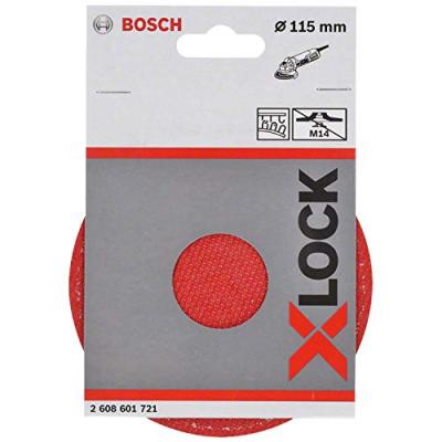 BOSCH  - 115 mm support x-lock Velcro en forme de plaque