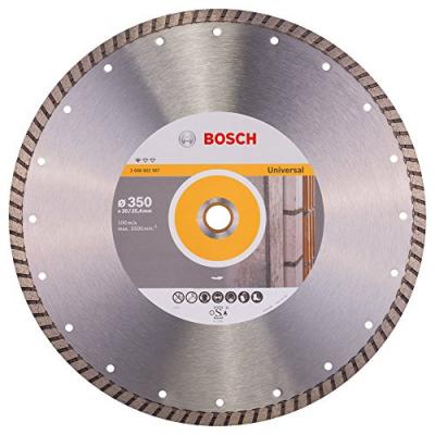 BOSCH Disque &agrave; Tron&ccedil;onner Diamant&eacute; Standard For Universal Turbo (350 X 20,00+25,40 X 3 X 10 Mm)