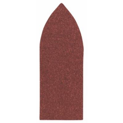 BOSCH Feuilles abrasives, set de 5 pi&egrave;ces 32 mm, 120