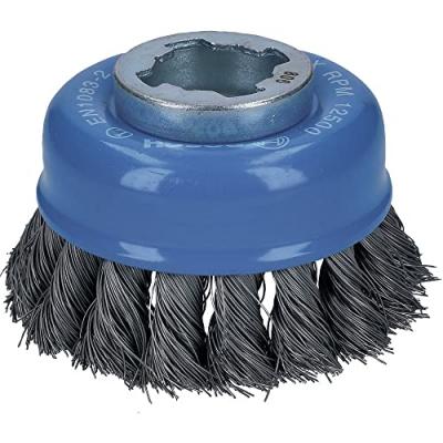 BOSCH Brosse boisseau acier X-Lock  &Oslash;75 Fil 0.35 mm - 2608620726