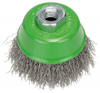 BOSCH Brosse boisseau, inoxydable 75 mm, 0,3 mm, 12500 U/ min, 14 1pc