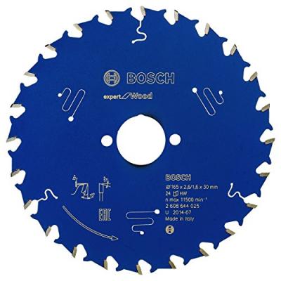 BOSCH Lame pour scie circulaire expert for Wood 165x30x2.6/1.6x24 T