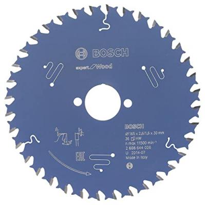 BOSCH  Lame de scie circulaire Expert for Wood 165 x 30 x 2,6 mm, 36
