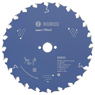 BOSCH  2608644044 Lame De Scie Circulaire Expert For Wood 190 X 20 X 2,6 Mm 24