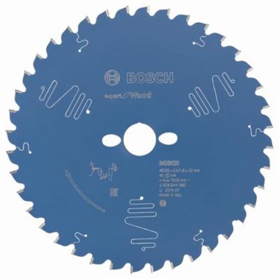 BOSCH  2 608 644 080, Bois, 25 cm, 3 cm, 1,8 mm, 7600 tr-min, 2,4 mm