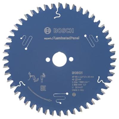 BOSCH Lame pour scie circulaire Expert for LaminatedPanel 160x20x2.2/1.6x48 T