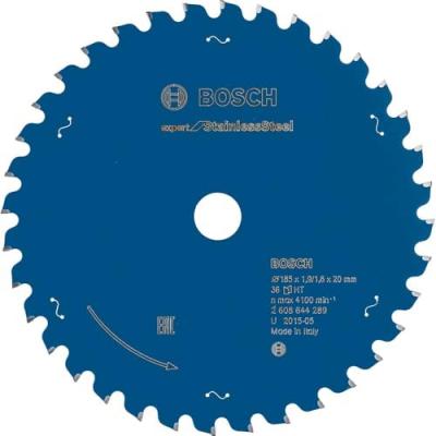 BOSCH Lame de scie circulaire Expert pour l'acier inoxydable. 185 x 20 x 1,9 x 36 - 