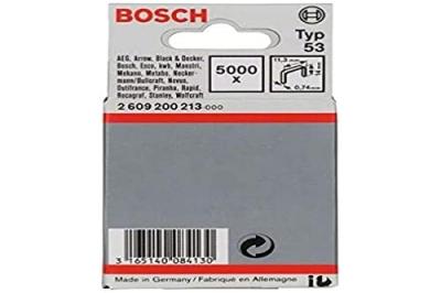 BOSCH  2609200213 Agrafe &agrave; Fil Fin Type 53 11,4 X 0,74 X 14 Mm