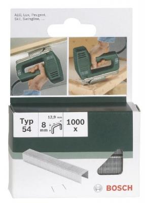 BOSCH Agrafes 54 12.9x1.25x6mm - 1000 pi&egrave;ces