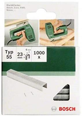 BOSCH Agrafes 55 6x1.08x18mm - 1000 pi&egrave;ces