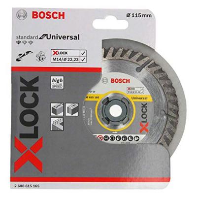 BOSCH  X-lock Standard Universal 115 Mm Diamond Cut Disc Argent&eacute;