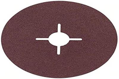 BOSCH Disque abrasif sur fibres pour meuleuses angulaires, corindon 125 mm, 22 mm, 100